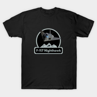 American Stealth Attack Aircraft F-117 T-Shirt